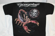 SCORPION ESCORPION SKULL T-SHIRT SHIRT