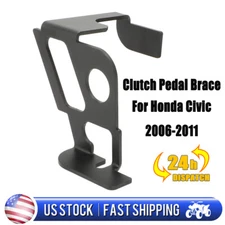 Clutch Pedal Brace Support Bracket For Honda Civic 2006-2011 46910-SVB-A01 Black