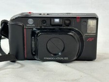 Minolta Freedom Dual 60 AF 35mm Point Shoot Film Camera Works Zoom Does Not