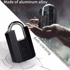 fingerprint padlock outdoor waterproof padlock electronic Bluetooth Digital APP