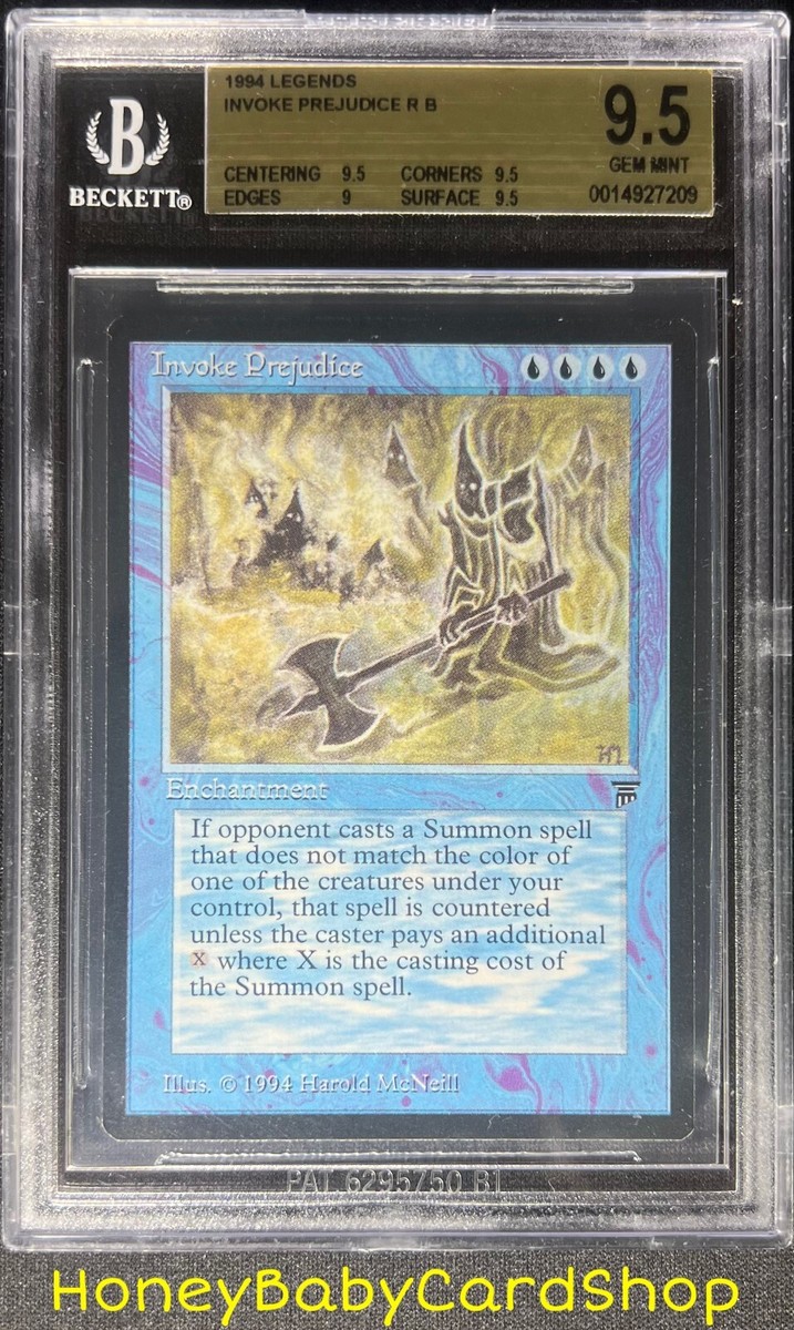 MTG Invoke Prejudice Legends Regular Rare for sale online | eBay MTG Invoke Prejudice Legends Regular Rare for sale online | eBay