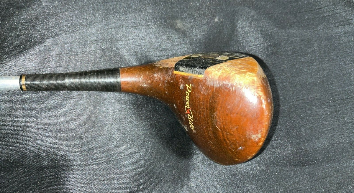 Vintage Pro-Sonic 1 Driver Wood PowerBilt Persimmon Golf