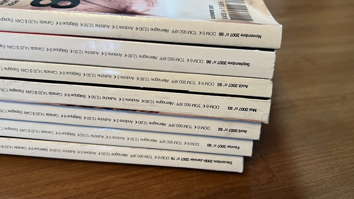 7 Numero Fashion Magazines 2007 2006 issues 79 80 82 83 85