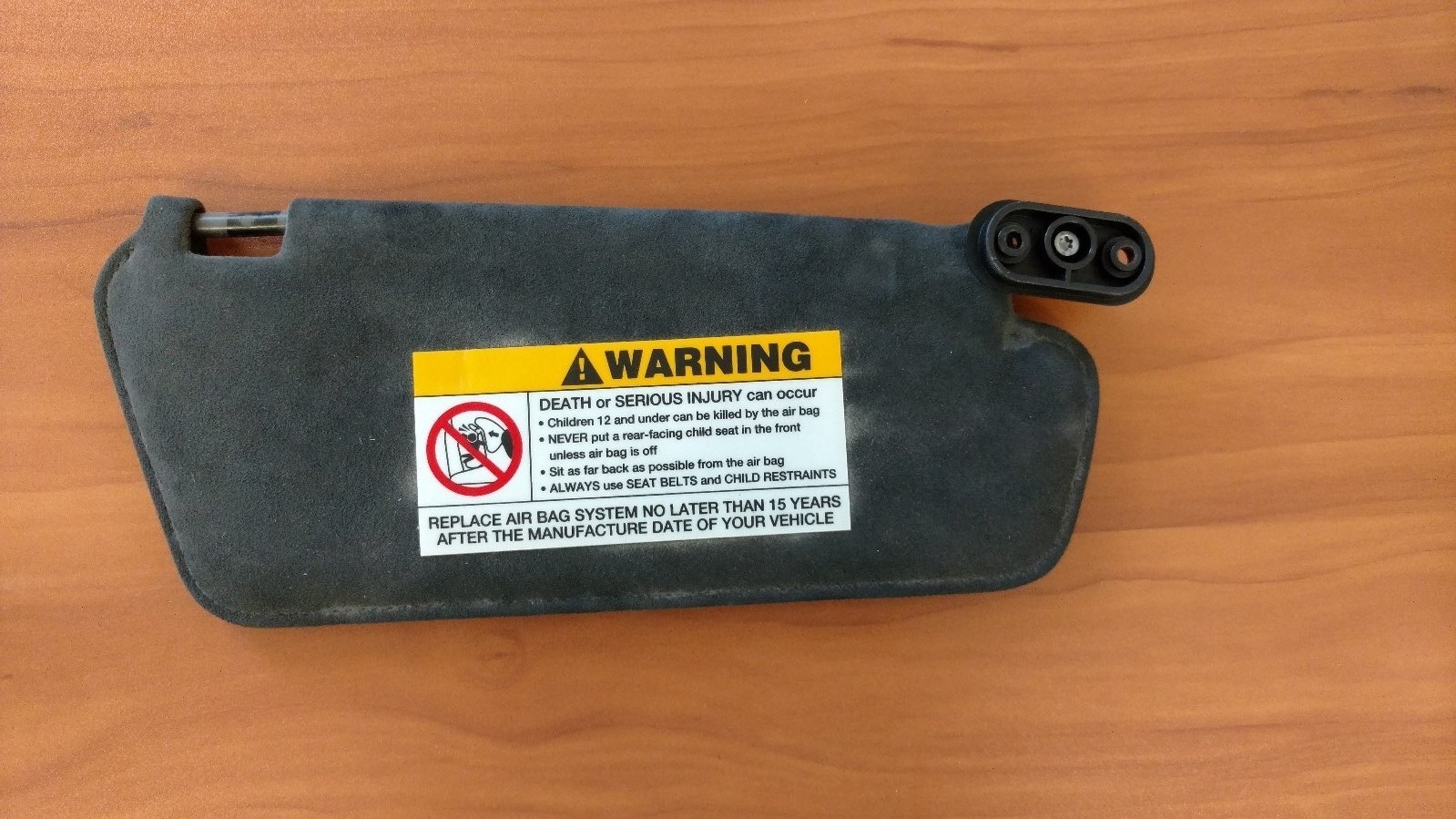 LAMBORGHINI MURCIELAGO LP640 PASSENGER RIGHT SIDE SUN VISOR OEM 418857552B