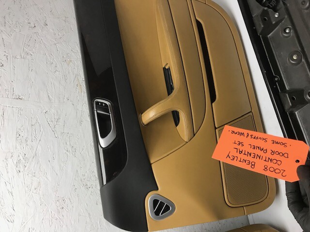 2008 BENTLEY CONTINENTAL GT FLYING SPUR SET OR FOUR DOOR PANELS 06 07 08