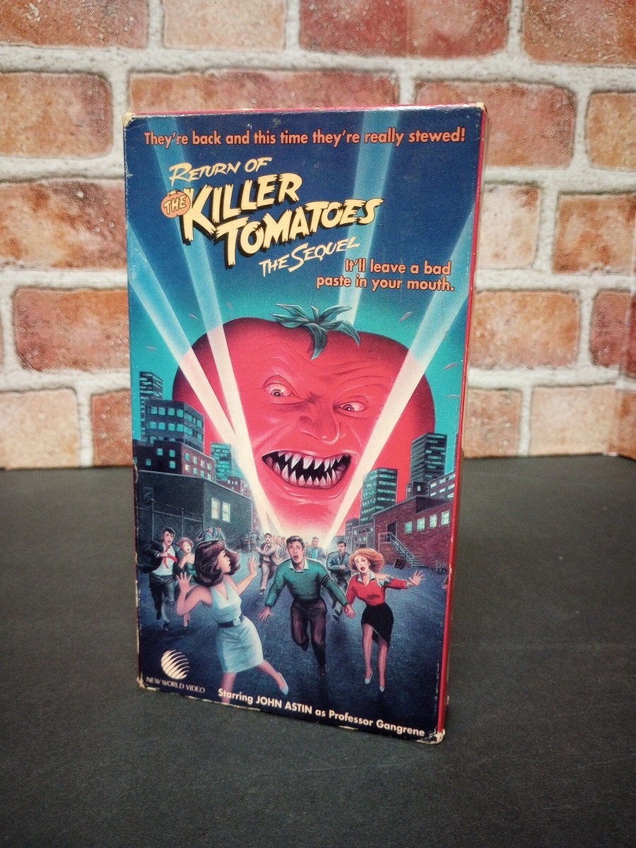 Return of the Killer Tomatoes The Sequel (VHS, 1988), Horror
