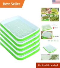 Seed Sprouter Germination Tray - BPA Free, Healthy Wheatgrass Seeds Grower - ...