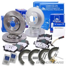 ATE BREMSSCHEIBEN+BELÄGE+WK+BACKEN VORNE+HINTEN FÜR MERCEDES A-KLASSE W169 200
