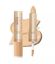 Wander Beauty Dualist Matte & Illuminating Concealer - LIGHT MEDIUM, NO BOX