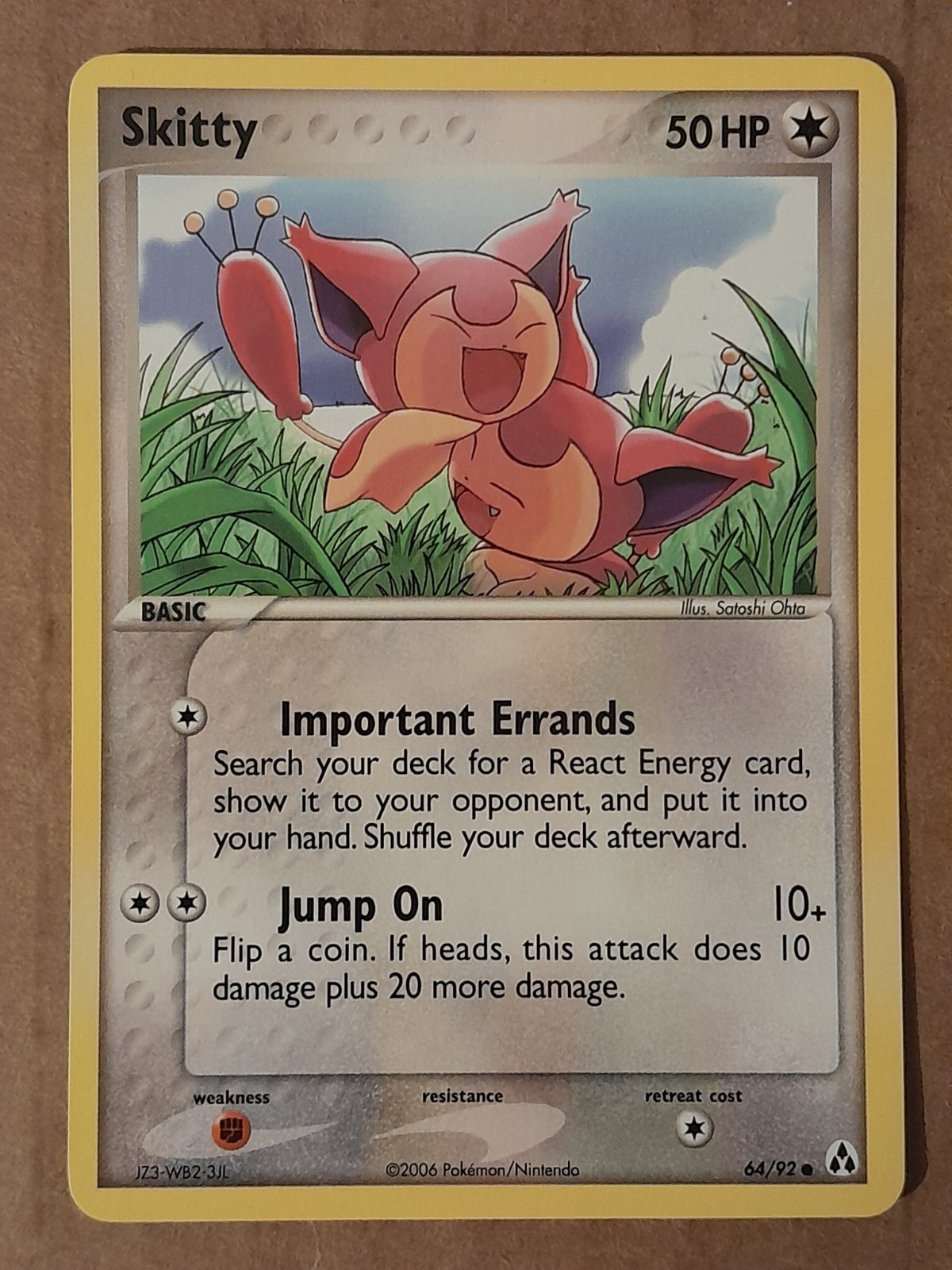 Pokemon Skitty 64/92 Ex Legend Maker NM-Mt See Pictures