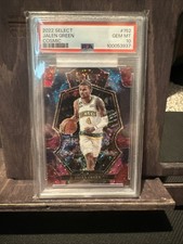 2022 Select Jalen Green #152 Cosmic PSA 10 *POP-4*