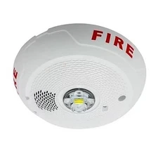 System Sensor PC2WLED L-Series 2-Wire LED Horn Strobe, Ceiling-Mount, FIRE