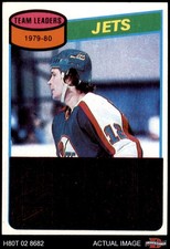 1980 Topps #227 Morris Lukowich Jets Leaders Jets-Hockey 8 - NM/MT