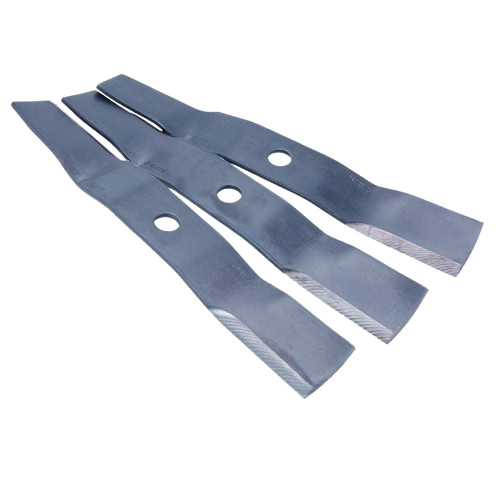 John Deere M136194 Mower Blade, Cut Length 4.5 inch, Set of 3