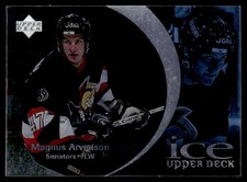 1997-98 Upper Deck Ice Magnus Arvedson Ottawa Senators #37
