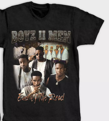 Boyz II Men Band End Of The Road Cotton Black All Size T Shirt TT914