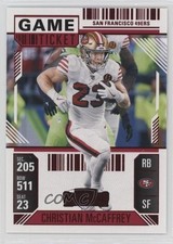 2024 Panini Contenders Red Game Ticket Christian McCaffrey #86 15ik