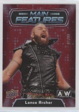 2022 AEW All Elite Wrestling Main Features Red 40/50 Lance Hoyt Archer p0r