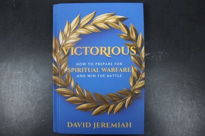 Victorious David Jeremiah 2024 Spiritual Warfare Christian Living Hardcover ~VG