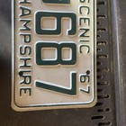 1967 NEW HAMPSHIRE VANITY LICENSE PLATE     FAIR CONDITION — photo 2