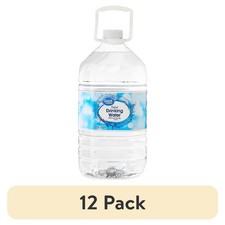 12 pack Great Value Purified Drinking Water, 1 Gallon