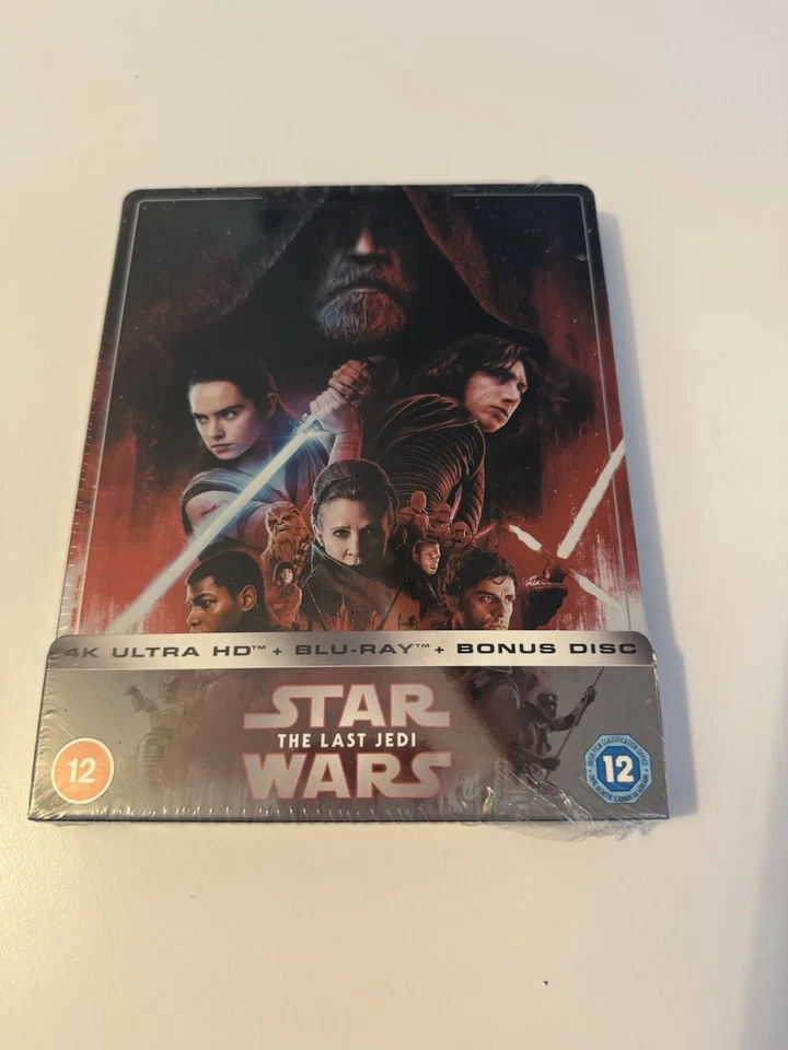 Star Wars: The Force Awakens, The Last Jedi, The Rise Of Skywalker 4k Steelbooks Foto 3 de 4