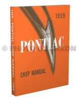 1959 Pontiac Shop Manuell Catalina Bonneville Star Chief Reparatur Service Kabel