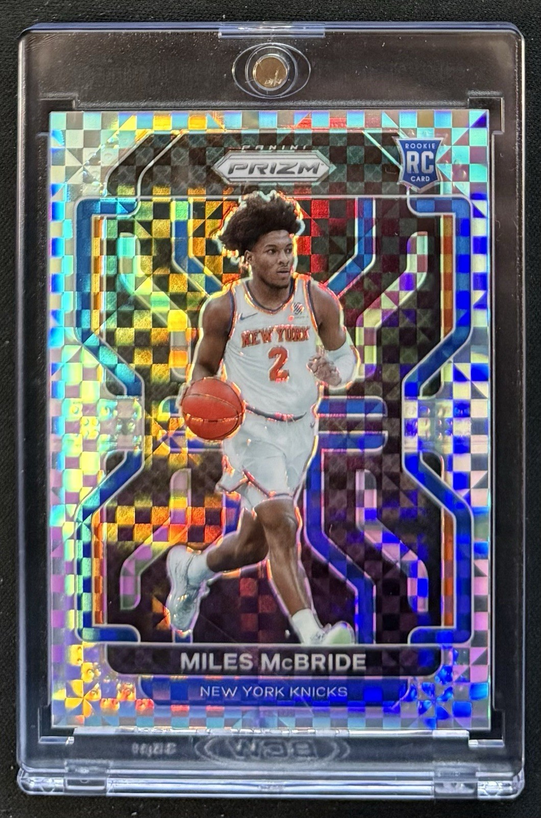 2021-22 Panini Prizm /8 Miles McBride Rookie Lucky Envelopes #283