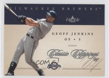 2004 Fleer Classic Clippings Geoff Jenkins #12 0b3