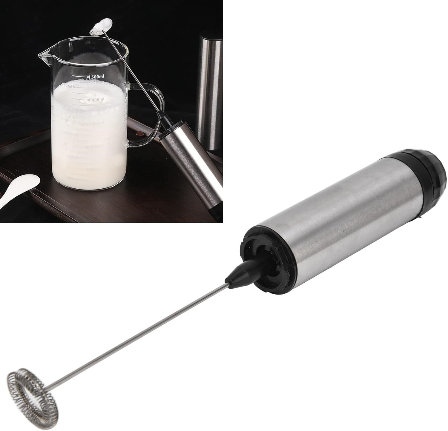 Frother Electric Milk Mixer Drink Foamer Coffee Egg Beater Whisk Latte Stirrer