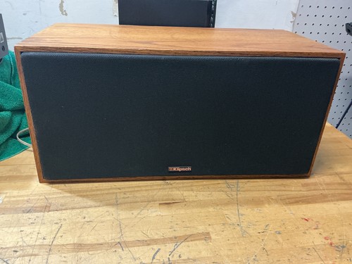 Vintage Klipsch KG2.2V Bookshelf Speaker  Natural Oak Made in USA-Tested