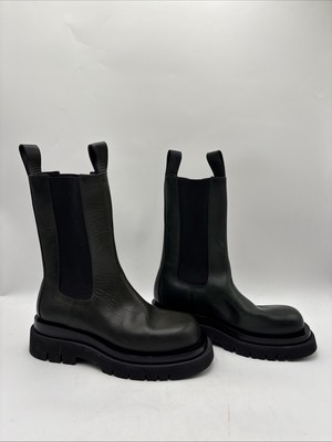 Bottega Venetta Lug Low Chelsea ブーツ 37