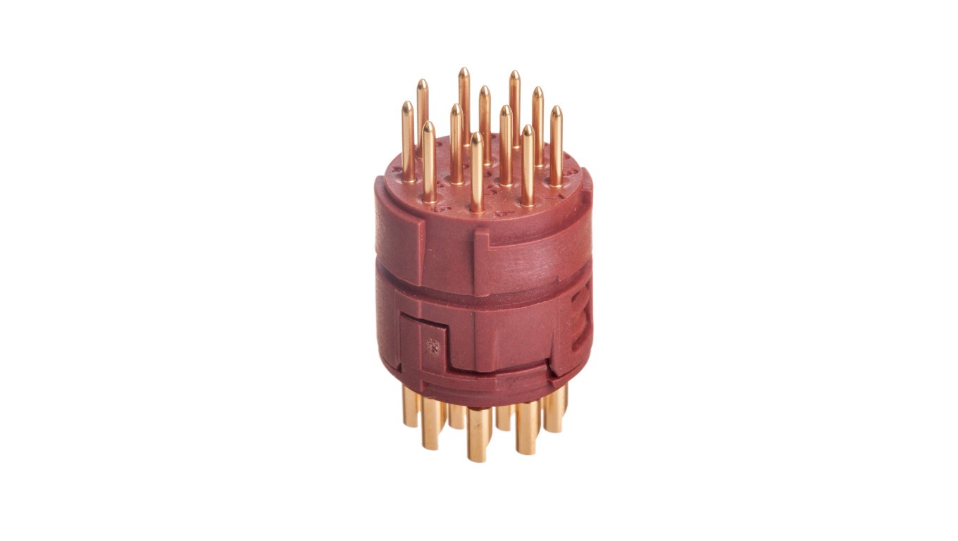 Cartridge 12 Pin For M23 Connector Men EPIC CIRCON M23 73002714
