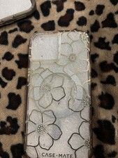 Case-Mate Glitter Floral Transparent Case for...