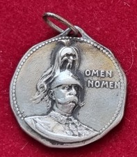 MEDAGLIA ARGENTO REGIA MARINA NAVE CORAZZATA "RE UMBERTO" 1917  W.W.I°  W.W.II°