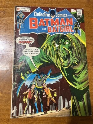 Detective Comics #413 (07/71, DC) Neal Adams Cover! Scarecrow Cvr! Batgirl Story