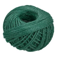 164 Feet 2mm Jute Twine, Jute Rope, Jute Twine String Cords Dark Green for DIY