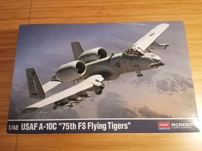 Academy USAF A-10C ''75FS Flying Tigers'' in 1/48. OVP