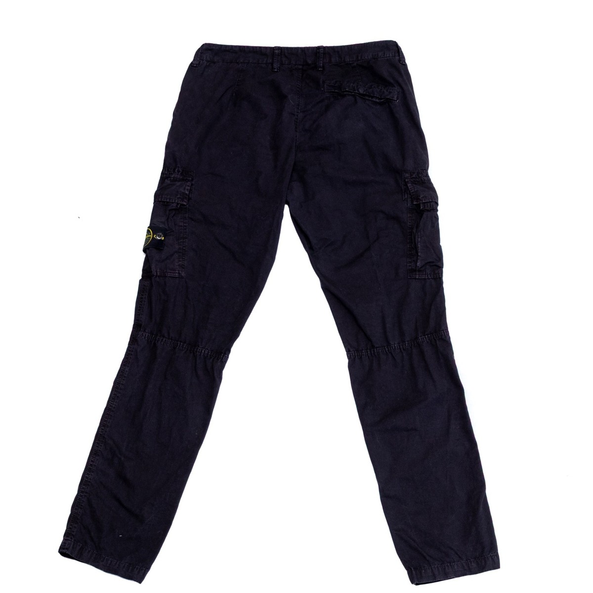 Stone Island Cargo Pants W33 Black Slim Fit Tactical Cotton