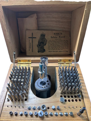 LEVIN CODE # STIM 100 PUNCH SET COMPLETE WITH FRAME & BOX