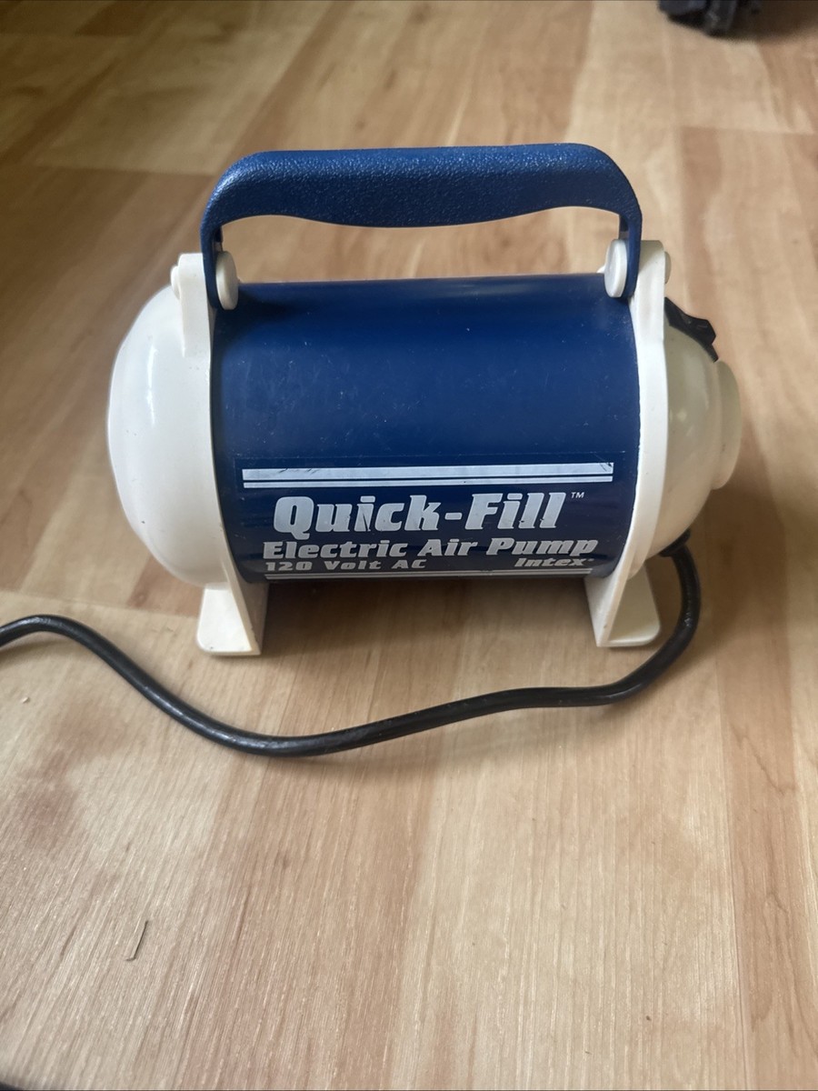 Intex Quick-Fill Electric Air Pump Model 58627 120 vac 60Hz amp