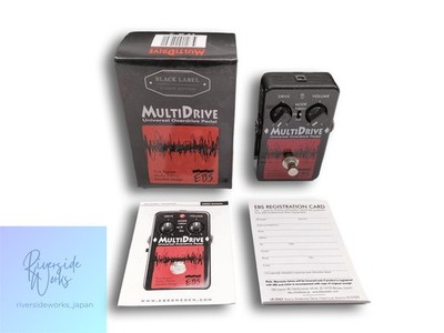 EBS Multi Drive Studio Effects Pedal Used
