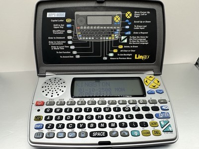 Lingo 6 Talk Language Talking Translator TT-6004 Handheld Excellent Condition!