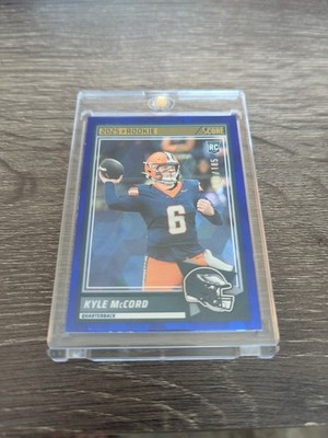 2025 Score Cubic Kyle McCord Rookie Card /100