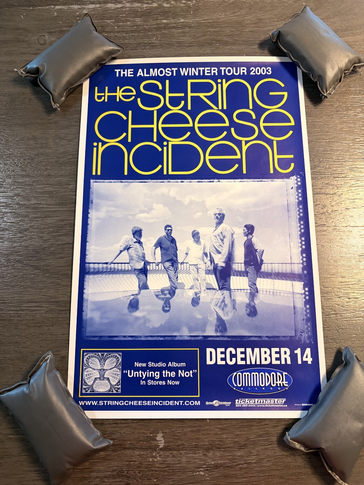 Almost Winter Tour 2003 Commodore Ballroom Poster