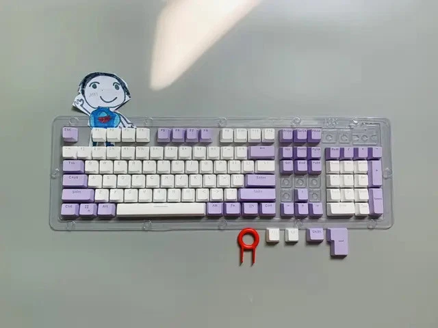 Backlit ABS Keycap Set for 104-Key Mechanical Keyboards