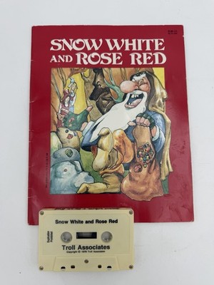 Snow White and Rose Red 1979 Troll Associates Storybook and Cassette Tape