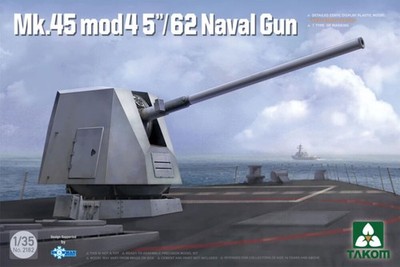 Takom TAK2182 - 1:35 Mk.45 mod45''/62 Naval Gun - Neu