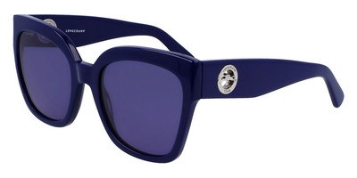 Longchamp LO717S Sunglasses Women Blue Butterfly 55mm New  display picture 2
