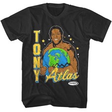 Powertown Tony Atlas Globe Crusher Men's T Shirt